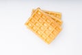 Waffles delish dessert Royalty Free Stock Photo