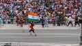 Wagah border India Ceremony Royalty Free Stock Photo