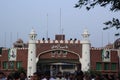 Wagah border Royalty Free Stock Photo