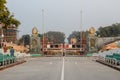 Wagah Border, Pakistan India Border, Lahore Pakistan on 28 February 2016