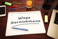 Wage Garnishment Royalty Free Stock Photo