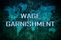 Wage Garnishment Royalty Free Stock Photo
