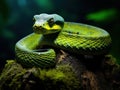 Wagler s pit viper Tropidolaemus wagleri