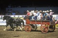 Wagon train, Fiesta Rodeo, Stock Horse show, Earl Warren Showgrounds, Santa Barbara, CA