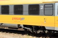 Wagon of train of RegioJet Royalty Free Stock Photo