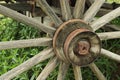 Wagon wheel Royalty Free Stock Photo