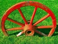 Wagon wheel. Royalty Free Stock Photo