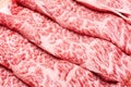 Wagyu beef marbled meat Royalty Free Stock Photo
