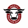 Wagyu Beef Japanese Meat Vector Images Design Royalty Free Stock Photo