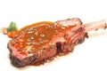 Wagyu beef steak Royalty Free Stock Photo