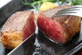 Wagyu beef steak Royalty Free Stock Photo