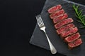 Wagyu beef steak, Japanese food Royalty Free Stock Photo