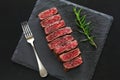 Wagyu beef steak, Japanese food Royalty Free Stock Photo