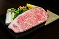 Wagyu beef striploin steak