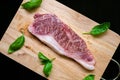 Wagyu kobe beef steak