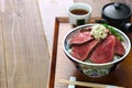 Wagyu roast beef bowl