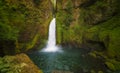 Wahclella Falls Columbia River Gorge Royalty Free Stock Photo