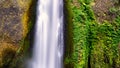 Wahclella Waterfall in the Columbia River Gorge in Oregon Royalty Free Stock Photo