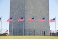 Wahington Monument at the base