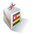 Ballot box of Togo