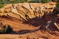 Wahweap hoodoo's trail near Page, Arizona, USA Royalty Free Stock Photo