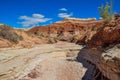 Wahweap hoodoo's trail near Page, Arizona, USA Royalty Free Stock Photo