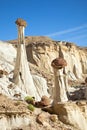 Wahweap Hoodoos Royalty Free Stock Photo