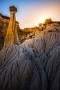 Wahweap Hoodoos near Kanab Royalty Free Stock Photo