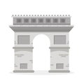 Arc de Triomphe. France famous landmark