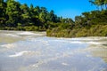 Wai-O-Tapu is an active geothermal area, Rotorua, New Zealand.