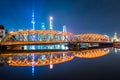 The Waibaidu bridge in Shanghai