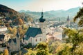 The old town of Waidhofen an der Ybbs in autumn, Mostviertel, Lower Austria, Austria