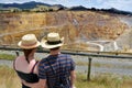 Waihi gold mine town - New Zealand