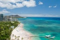 Waikiki Beach Royalty Free Stock Photo