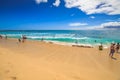 Waikiki Beach holidays Royalty Free Stock Photo