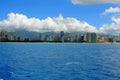 Waikiki Beach Honolulu Hawaii Royalty Free Stock Photo