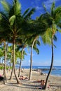 Waikiki Beach, Honolulu, Oahu, Hawaii Royalty Free Stock Photo