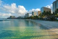 Waikiki beach morning