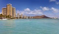 Waikiki Honolulu Hawaii Royalty Free Stock Photo