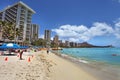 Waikiki Honolulu Hawaii Royalty Free Stock Photo