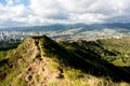 Waikiki view from Diamond Head Royalty Free Stock Photo