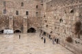 Wailing wall in jerusalem