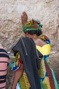 Wailing Wall Jerusalem, prayer Royalty Free Stock Photo