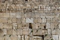 The Wailing Wall is part of the ancient wall around the western slope of the Temple Mount in the Old City of Jerusalem Royalty Free Stock Photo