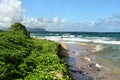 Wailua Beach, Kauai Royalty Free Stock Photo