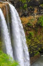 Wailua Falls up close Royalty Free Stock Photo