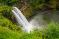 Wailua Falls. Waterfall on Kauai Island, Hawaii Royalty Free Stock Photo