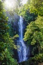 Wailua Waterfall, Maui, Hawaii. Royalty Free Stock Photo