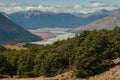 Waimakariri river in Arthur's Pass National Park