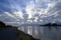 Waimakariri River Mouth at Dawn, Canterbury, New Zealand